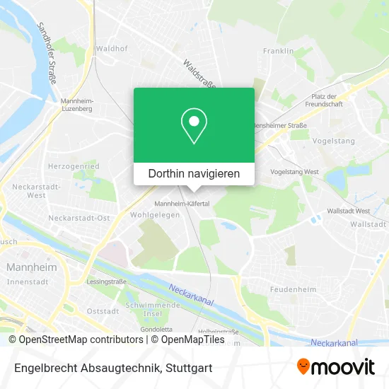 Engelbrecht Absaugtechnik Karte
