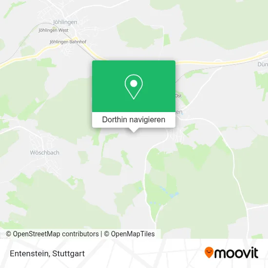 Entenstein Karte