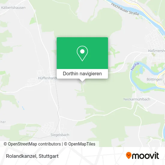 Rolandkanzel Karte