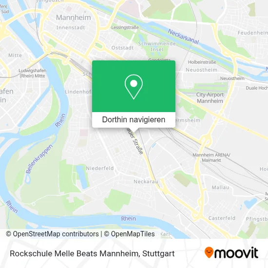 Rockschule Melle Beats Mannheim Karte