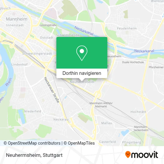 Neuhermsheim Karte