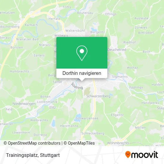 Trainingsplatz Karte