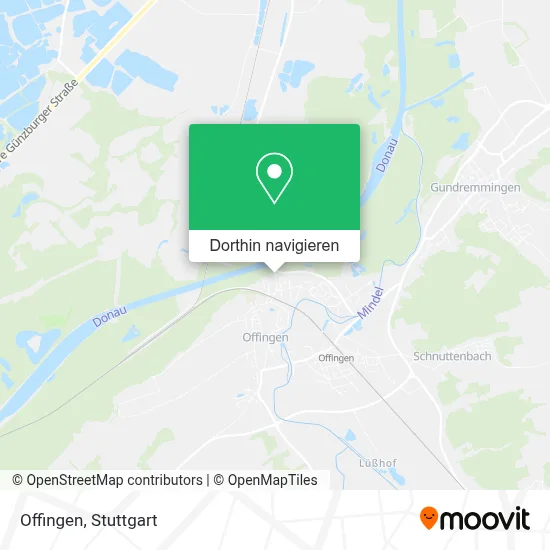 Offingen Karte