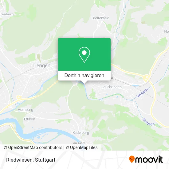Riedwiesen Karte