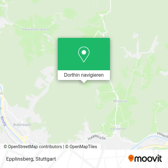 Epplinsberg Karte