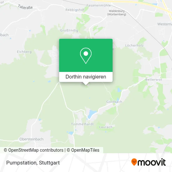 Pumpstation Karte