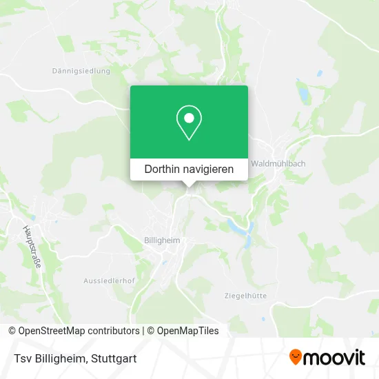 Tsv Billigheim Karte