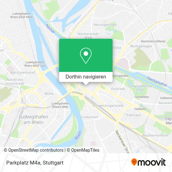 Parkplatz M4a Karte