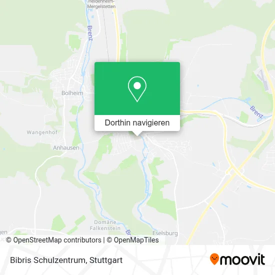 Bibris Schulzentrum Karte