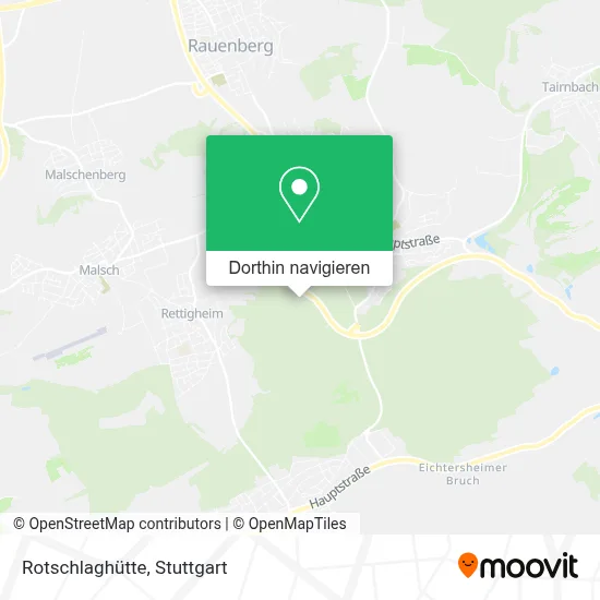 Rotschlaghütte Karte