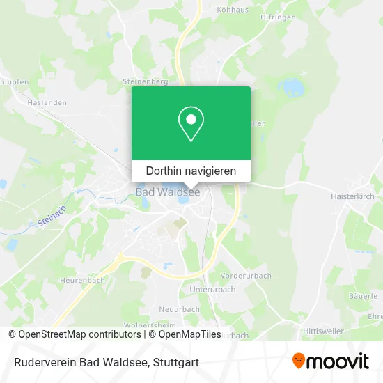 Ruderverein Bad Waldsee Karte