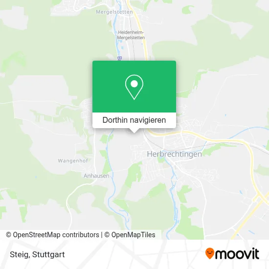 Steig Karte