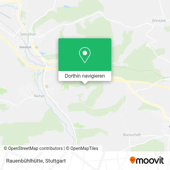 Rauenbühlhütte Karte