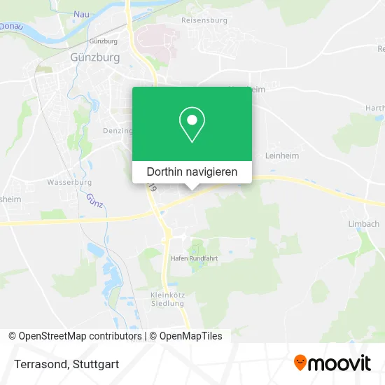Terrasond Karte