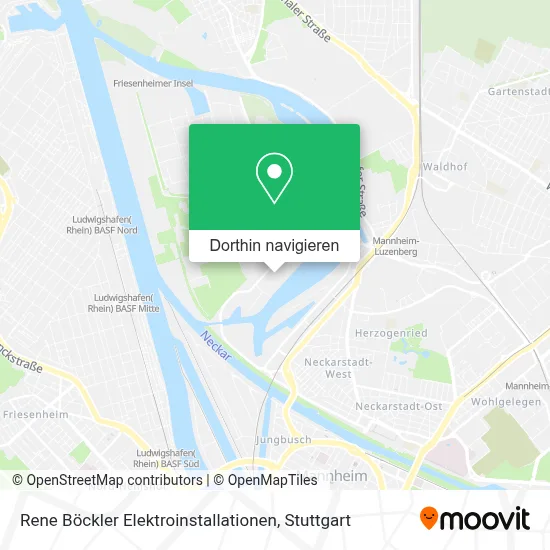 Rene Böckler Elektroinstallationen Karte