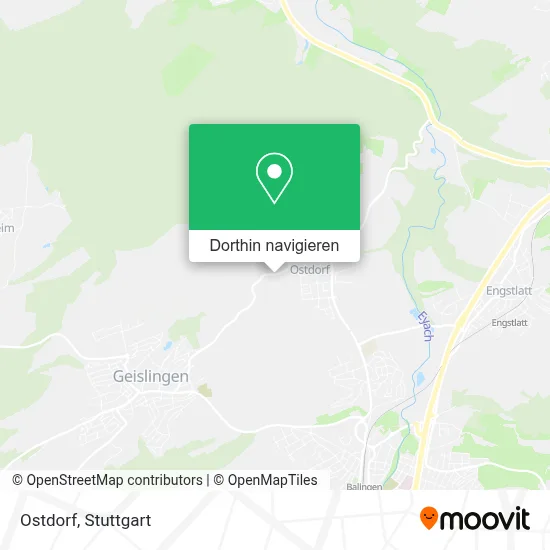 Ostdorf Karte