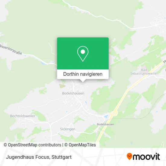 Jugendhaus Focus Karte