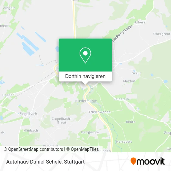 Autohaus Daniel Schele Karte