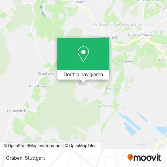 Graben Karte