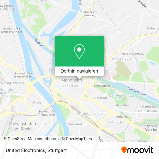 United Electronics Karte