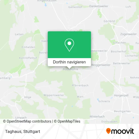 Taghaus Karte