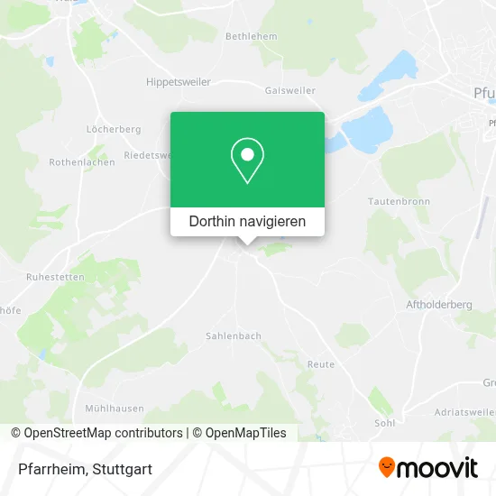 Pfarrheim Karte