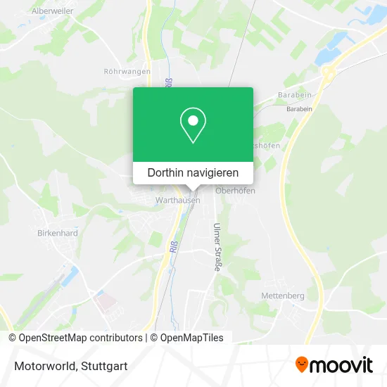 Motorworld Karte
