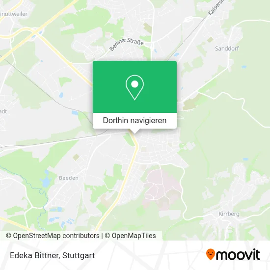 Edeka Bittner Karte