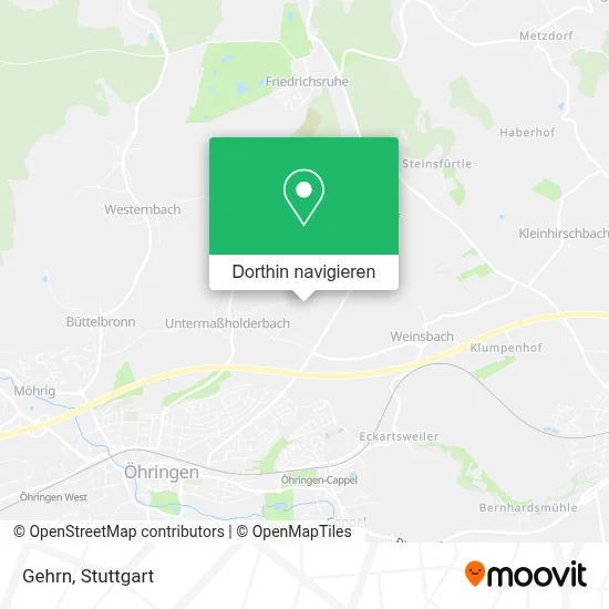 Gehrn Karte