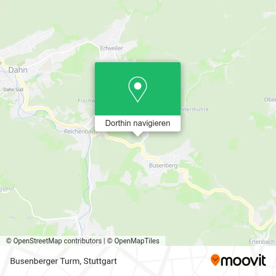 Busenberger Turm Karte