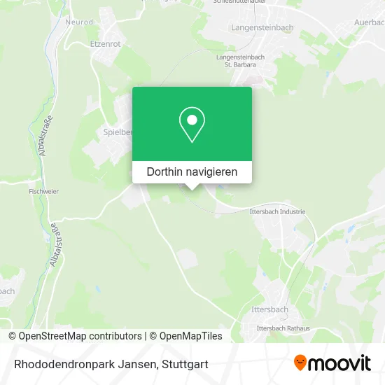 Rhododendronpark Jansen Karte