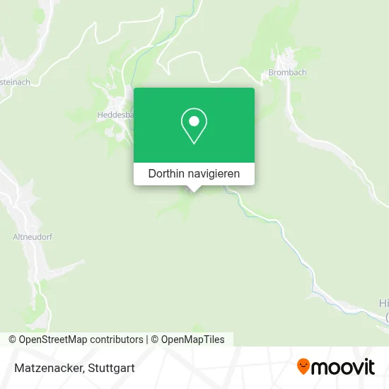 Matzenacker Karte