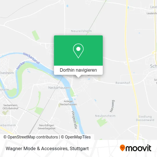 Wagner Mode & Accessoires Karte