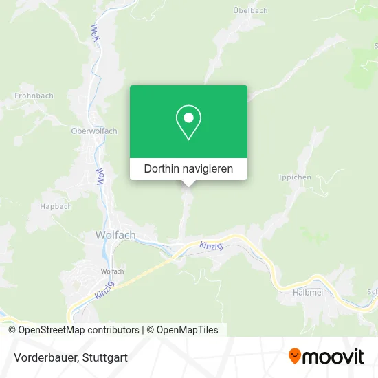 Vorderbauer Karte
