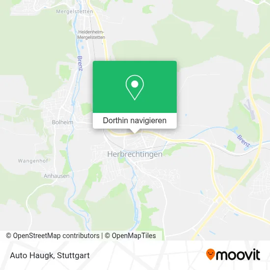 Auto Haugk Karte