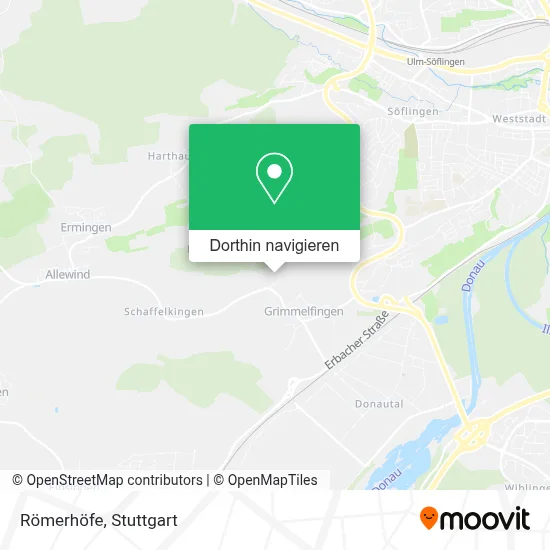 Römerhöfe Karte