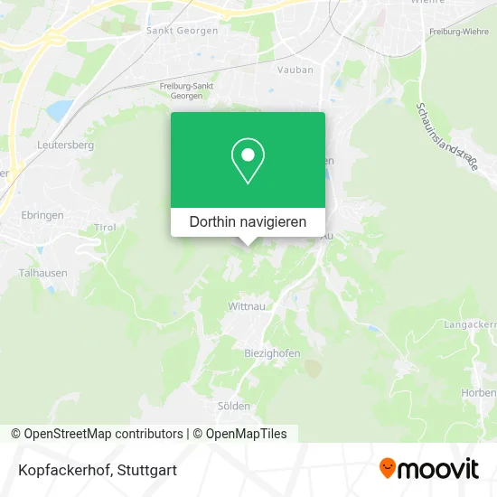 Kopfackerhof Karte