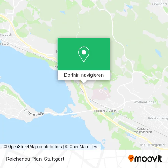 Reichenau Plan Karte