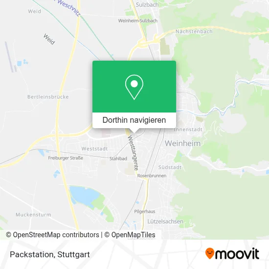 Packstation Karte