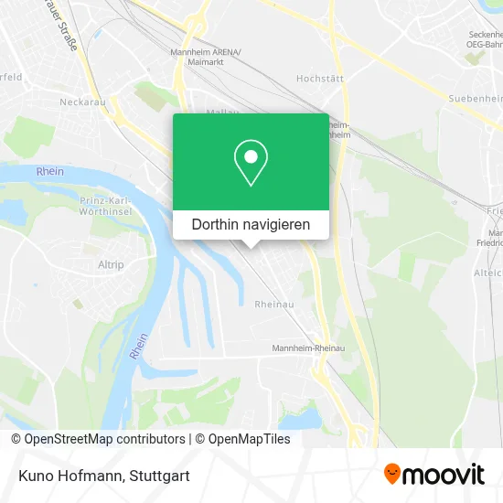 Kuno Hofmann Karte