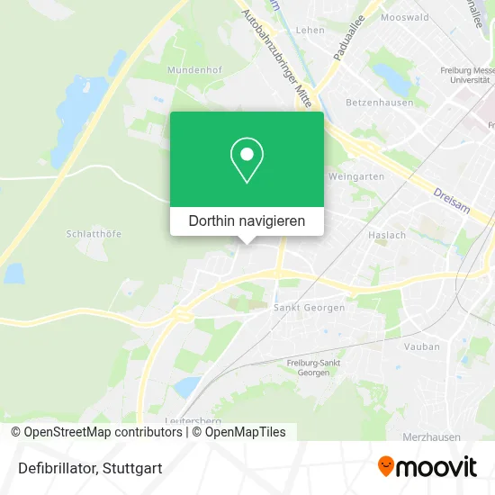 Defibrillator Karte