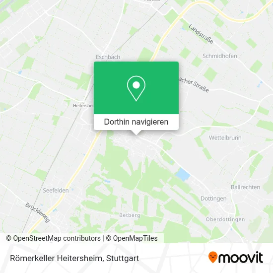 Römerkeller Heitersheim Karte
