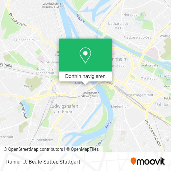 Rainer U. Beate Sutter Karte