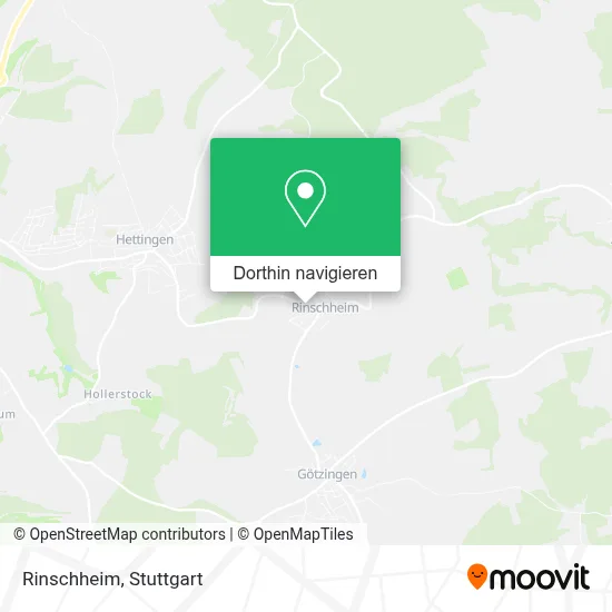 Rinschheim Karte