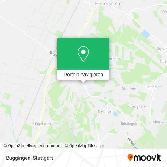 Buggingen Karte