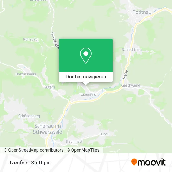 Utzenfeld Karte