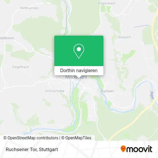Ruchsener Tor Karte
