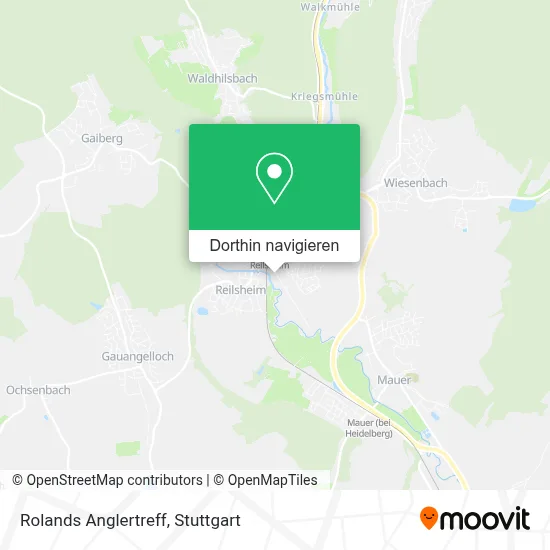Rolands Anglertreff Karte