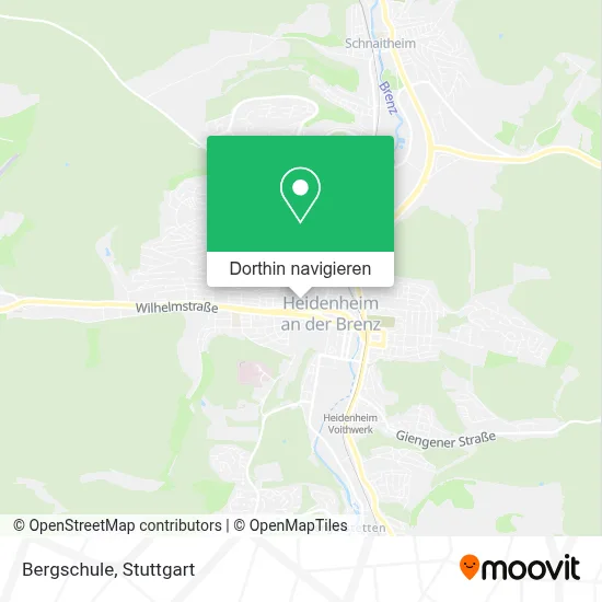 Bergschule Karte