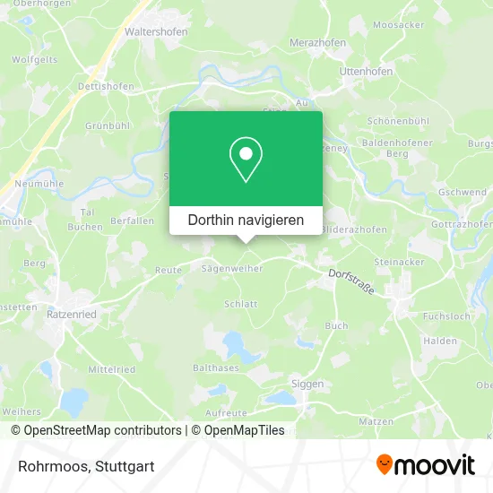 Rohrmoos Karte